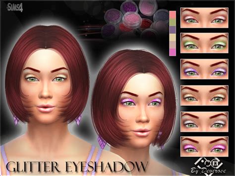 Glitter Eyeshadows By Devirose At Tsr Sims 4 Updates
