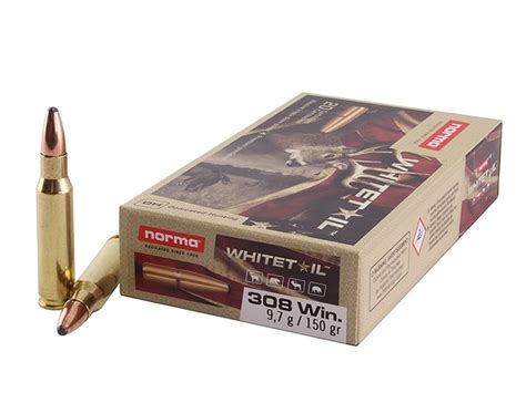Norma 30 06 Springfield Ammunition 150 Grain White Tail Norma20177392