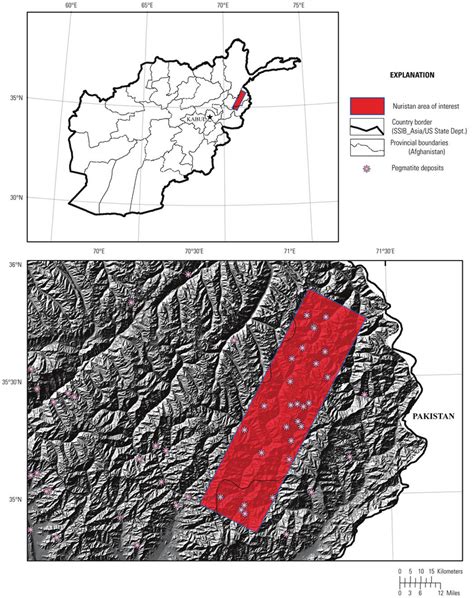 A 1 Index Map Showing The Location Of The Nuristan Rare Metal