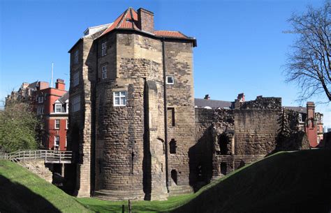 The New Castle Keep And Black Gate Newcastle Upon Tyne Northumberland