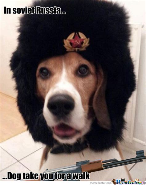 Dogs In Russia By Trucker Meme Center