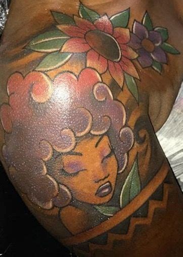 Pin On Afro Tattoos
