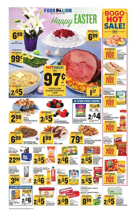 Order your groceries online for pickup or delivery. Food Lion Weekly Ad Apr 17 - 23, 2019