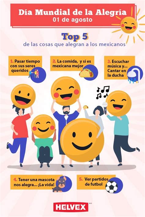Día Mundial De La Alegría Las 5 Cosas Que Más Alegran A Los Mexicanos