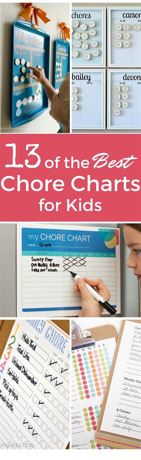 13 Fun And Whimsical Chore Charts For Kids Advice To Help You Get Started