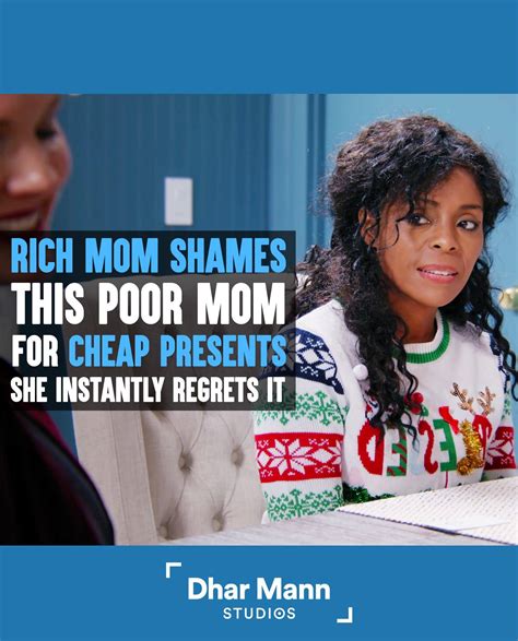 Dhar Mann Rich Mom Shames A Poor Mom For Cheap Presents Instantly Regrets It Facebook