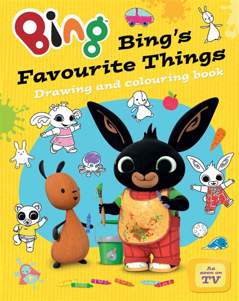 Bing Sticker Activity Book Banana Bear Books Design And Illustration