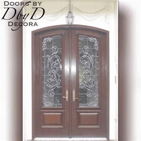 Custom French Country Doors With Leaded Glass Entry Doors By Decora