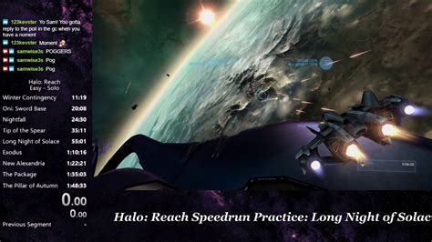 Halo Reach Speedrun Long Night Of Solace 1506 Youtube