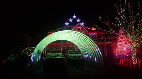 Incredible Christmas Light Display To Music Youtube
