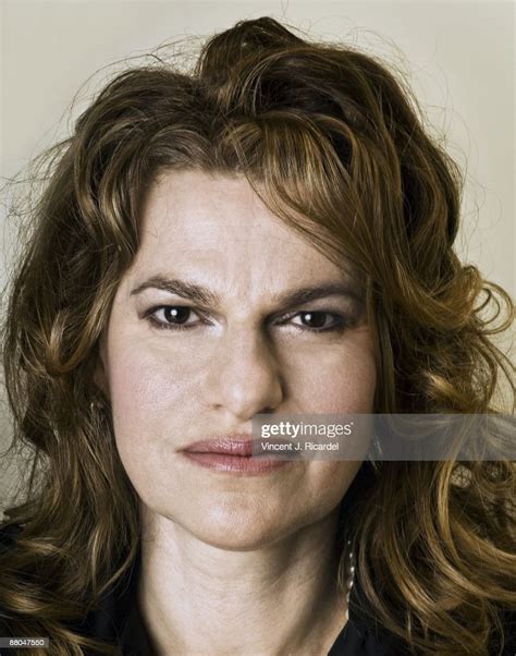 Actress And Comedian Sandra Bernhard Poses At A Portrait Session In