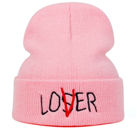 Loser Lover Beanie Hat Men Women Embroidery New Hip Hop Love Fashion