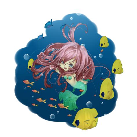 Chibi Mermaid By Xxsunny Chan On Deviantart