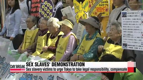 victims of japan s wartime sex slavery to urge tokyo to settle issue youtube