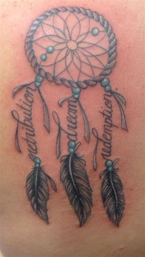 Dreamcatcher Tattoo With Names