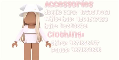 Roblox pants and shirt codes / clothes ids for games. Made by Aprielle on Youtube. Go sub!!! in 2020 | Roblox ...