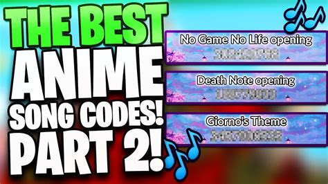 50 Best Roblox Anime Song Codes Ids Working May 2021 Part 2 Youtube