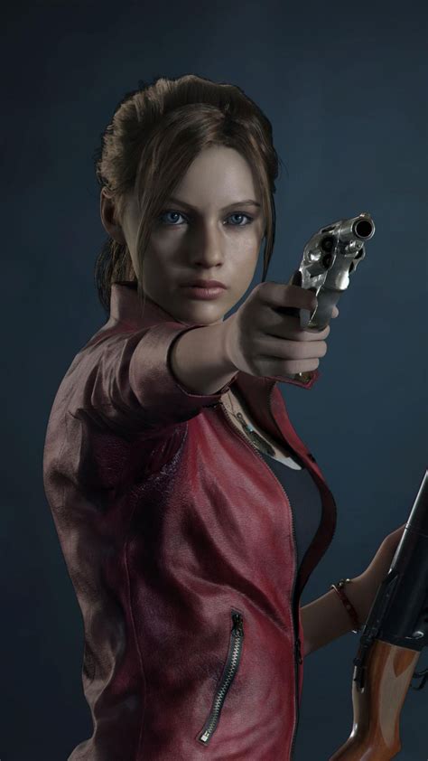 Resident Evil 2 Claire Redfield Video Game 2018 Wallpaper Fotos De Gamers Resident Evil