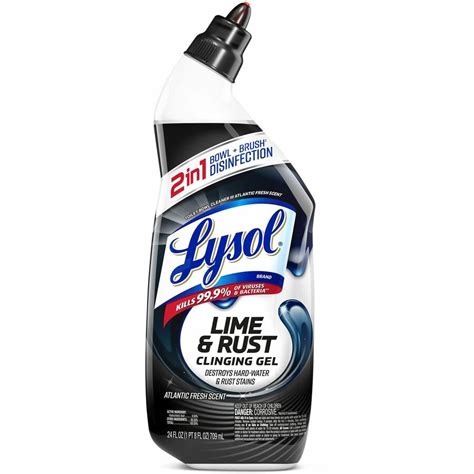 Rac98013 Lysol Limerust Toilet Bowl Cleaner Liquid 24 Fl Oz 08