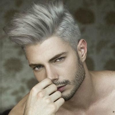 Black to ash grey material: A Guide To Silver/Grey Hair for Men