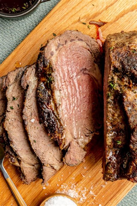 Herb Crusted Prime Rib Roast Recipe Fed And Fit