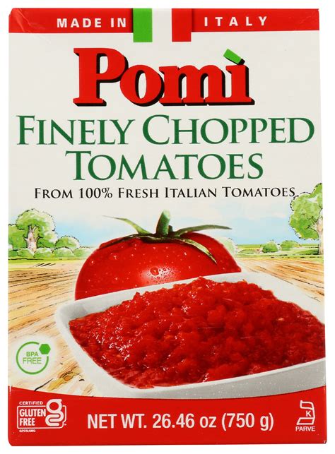 Pomi Finely Chopped Tomatoes 26 46 Oz