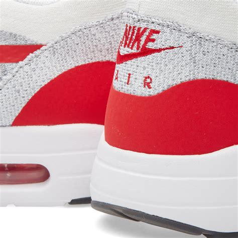 Nike Air Max 1 Ultra Flyknit White And University Red End
