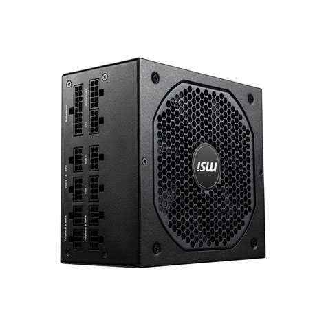 Msi Mpg A850gf 850w Atx 80 Plus Gold Certified Full Modular Active Pfc