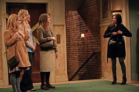 Mayim Bialik Kaley Cuoco Melissa Rauch And Aarti Mann In The Big Bang Theory Episode The