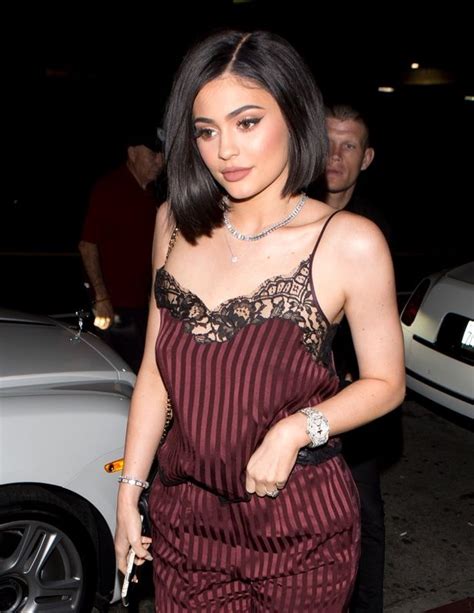 Kylie Jenner Continues To Show Off Her Huge Diamond Engagement Ring