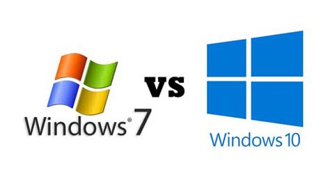 Comparación Windows 7 Vs Windows 10 ¿cuál Es Mejor