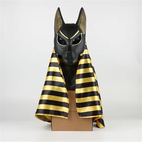 Halloween Egyptian Anubis Mask Cosplay Wolf Masquerade Mask Party Props