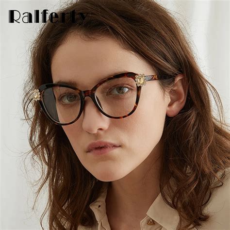 Buy Ralferty Luxury Ladies Cat Eye Glasses Frame