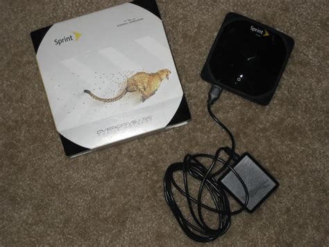 Sprint Overdrive Mobile Hotspot With Packaging And Rubber Flickr