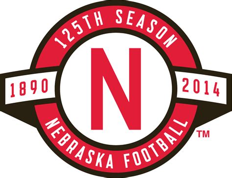 Nebraska Cornhuskers Anniversary Logo Ncaa Division I N