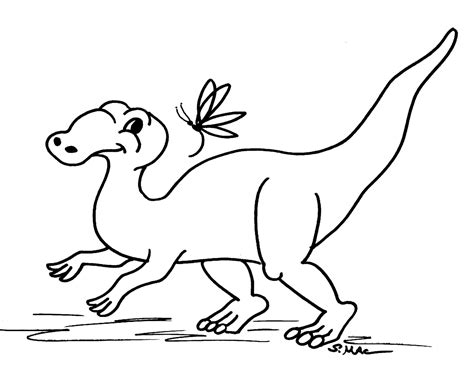 Fise De Colorat Cu Dinozaur Cu Libelula Descărcați Imprimați Sau
