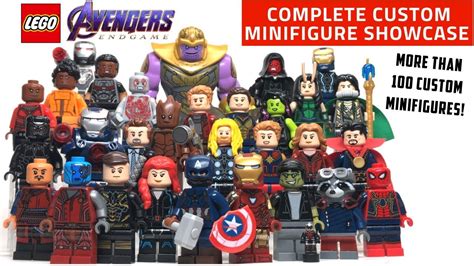 Lego Avengers Minifigures 250 Marvel Dc Thor Infinity War End Game