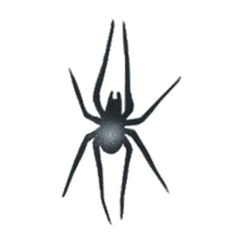 Black Widow Spider Stencil By Dinair