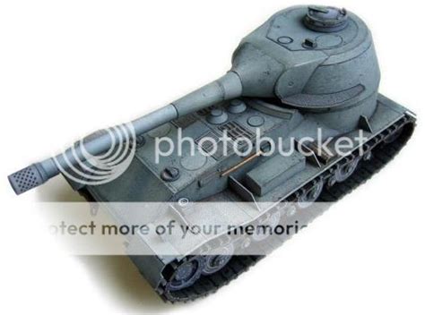 Papermau Ww2`s German Tank Vk 7201 Paper Model By World Of Tanks