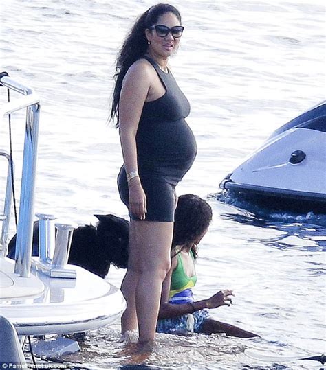 Kimora Lee Simmons Makes A Splash As She Plays With Her Kids In The