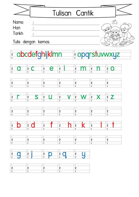 Jenis Tulisan Cantik Abc Alphabet Abjad Dalam Bahasa Inggris Dan Cara