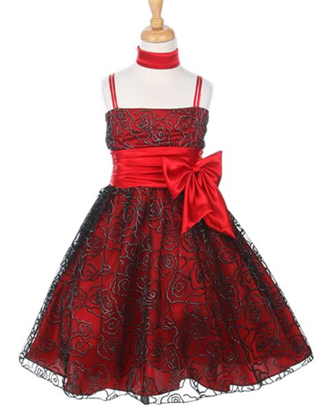 Latest Beautiful Red Frock For Kids