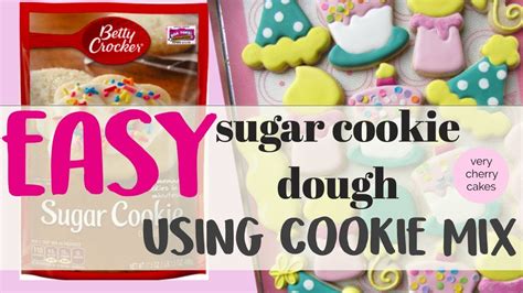 Betty Crocker Cookie Mix To Make Decorated Cookies Like The Pros Very