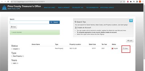 Property Tax Pima - 2023