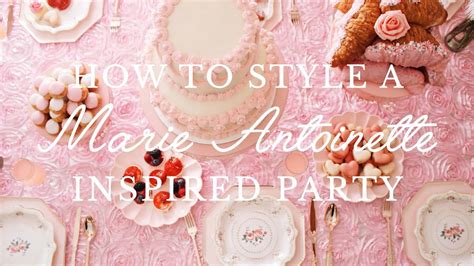 27 Marie Antoinette Themed Party Parisajocie