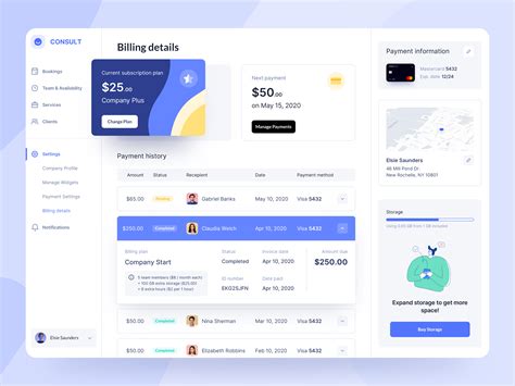Online Banking Dashboard Templates Free