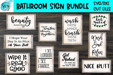 Free Svg Files Bathroom Svg File For Silhouette Svg Vector