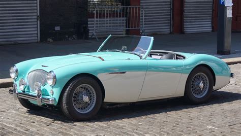 A storied, colorfully documented history of ownership, club rallies and concours. 1956 Austin Healey 100M Stock # 642 for sale near New York ...