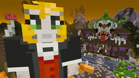 Minecraft Xbox Battle Mini Game New Halloween Map Youtube