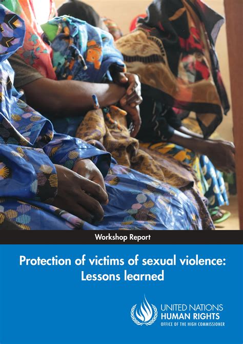 protection of victims of sexual violence lessons learned united nations office of the special
